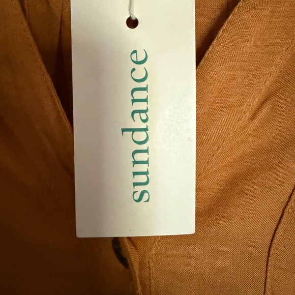 NWT  Sundance Femme Militaire Blouse Honey Military Inspired Size Petite Medium - Picture 11 of 15